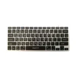 Havit HV-KB220BT Bluetooth Mini Keyboard Price in BD - Top view of Havit HV-KB220BT bluetooth mini keyboard beside tablet on desk