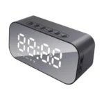 Havit HV-M3 Portable Alarm Clock Bluetooth Speaker Price in BD - Front view of Havit HV-M3 mirror LED alarm clock bluetooth speaker