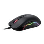 Havit HV-MS1010 RGB Gaming Mouse Price in BD - Top view of Havit HV-MS1010 RGB backlit gaming mouse with USB cable