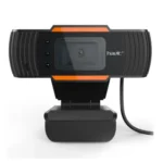 HAVIT HV-N5086 Camera and Webcam Price in BD - Front view of HAVIT HV-N5086 USB webcam with clip mount and lens