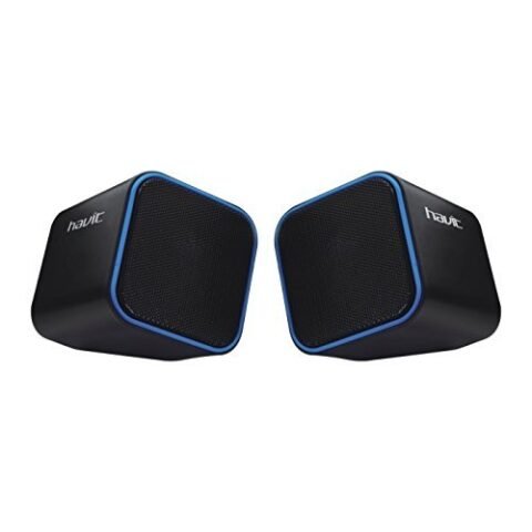 Havit HV-SK473 USB 2.0 Speaker Price in BD - Front view of Havit HV-SK473 compact USB 2.0 desktop speakers