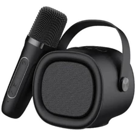 Havit SK819BT Mini Portable Karaoke Speaker Price in BD - Front view of Havit SK819BT mini karaoke speaker with wireless microphone