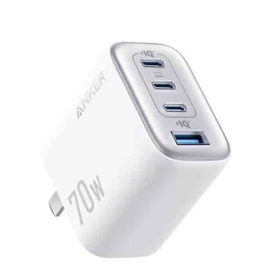 Anker Zolo Charger 70W 4 port PD 3.0 White