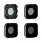 K&F Concept GoPro Hero 9/10 HD Filter Set ND8 ND16 ND32 CPL Price in BD - 4-pack multi-coated optical glass camera filters in a protective case