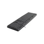 Havit KB2006 USB Exquisite Keyboard Price in BD - Top view of Havit KB2006 USB exquisite keyboard on office desk