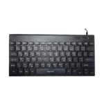 HAVIT KB224 USB Mini Keyboard Price in BD - Top view of HAVIT KB224 USB mini keyboard on desk