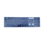 Havit KB235WB Wireless & Bluetooth Dual-Mode Keyboard Price in BD - Top view of Havit KB235WB rechargeable dual-mode keyboard