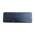 Havit KB254GCM Wireless Keyboard Mouse Combo With Bangla Price in BD - Top view of Havit KB254GCM wireless Bangla keyboard and optical mouse on desk