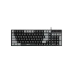 Havit KB257 USB Wired Keyboard Price in BD - Top view of Havit KB257 USB wired keyboard on office desk
