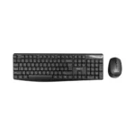 Havit KB278GCM Wireless Keyboard & Mouse Combo With Bangla Price in BD - Top view of Havit KB278GCM wireless Bangla keyboard and optical mouse on desk