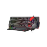 Havit KB868CM 4 in 1 Gamenote Wired Gaming Combo Price in BD - Overview of Havit KB868CM gaming keyboard, mouse, headset and mousepad bundle