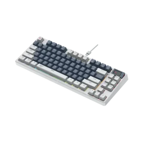 Havit KB884L RGB Mechanical Gaming Keyboard Price in BD - Top view of Havit KB884L RGB backlit mechanical keyboard