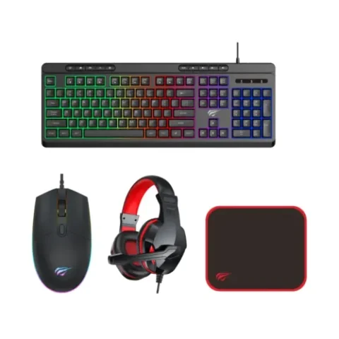 Havit KB907CM 4-in-1 Combo Price in BD - Overview of Havit KB907CM gaming keyboard, mouse, headset and mousepad bundle