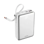 LDNIO PQ44 65W 20000mAh Magnetic Wireless Power Bank Price in Bangladesh - High-capacity laptop power bank with built-in cable and LED display