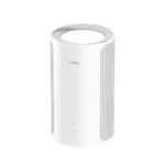 Cudy M1800 AX1800 Dual Band Mesh Router (1 Pack) Price in BD - White cylindrical Cudy M1800 Wi-Fi 6 mesh router unit.