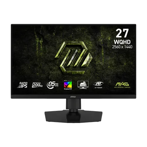 MSI MAG 274QPF E20 27 Inch 200Hz Rapid IPS WQHD Gaming Monitor Black