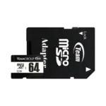 TEAM MICRO SDXC 64GB C10 UHS-I Memory Card with Adapter