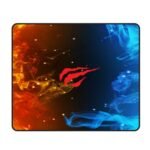 Havit HV-MP846 Gaming Mouse Pad Price in BD - Top view of Havit HV-MP846 gaming mouse pad on desk surface