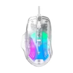 Havit MS1011SE Wired RGB Gaming Mouse Price in BD - Top view of Havit MS1011SE wired RGB gaming mouse with USB cable