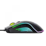 Havit MS1029 RGB Wired Gaming Mouse Price in BD - Top view of Havit MS1029 RGB wired gaming mouse with USB cable