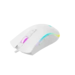 Havit MS1034 RGB Programmable Gaming Mouse Price in BD - Top view of Havit MS1034 RGB backlit gaming mouse with USB cable