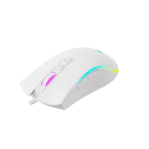 ms1034-03-500x500 Havit MS1034 RGB Programmable Gaming Mouse Price in BD - Top view of Havit MS1034 RGB backlit gaming mouse with USB cable