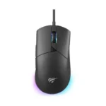 Havit MS1038 RGB Gaming Mouse Price in BD - Top view of Havit MS1038 RGB gaming mouse with USB cable