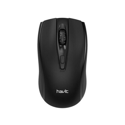 Havit MS858GT Wireless Mouse Price in BD - Top view of Havit MS858GT 2.4GHz wireless optical mouse with USB nano receiver