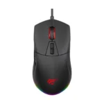 Havit MS885 RGB Programmable Gaming Mouse Price in BD - Top view of Havit MS885 RGB backlit gaming mouse with interchangeable side covers