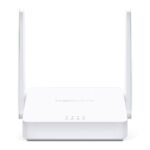 Mercusys MW302R 300Mbps Multi-Mode Wireless N Router Price in BD - Compact white 2-antenna wireless router design.