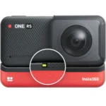Insta360 ONE RS Standard Battery Base Price in BD - Black modular 1445mAh rechargeable power base with locking latch