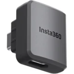 Insta360 ONE RS Horizontal Microphone Adapter Price in BD - Compact horizontal 3.5mm audio and USB-C adapter for action cameras