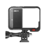 Insta360 ONE RS Mounting Bracket Price in BD - Black protective frame housing with quick-release latch and heat dissipation vents for action cameras