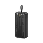 AWEI PA-104 22.5W Built-in Cable 30000mAh Power Bank Black