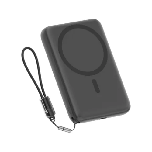 QCY PBW10A Magnetic Wireless Power Bank 22.5W 10000mAh Price in Bangladesh - Slim MagSafe portable wireless charger