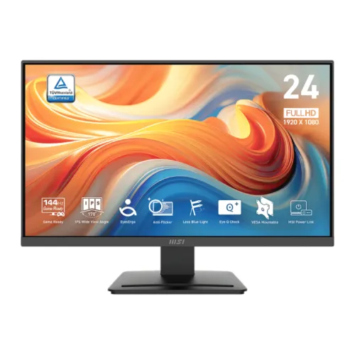 MSI PRO MP243L E14 23.8 Inch 144Hz IPS FHD Business Monitor Black