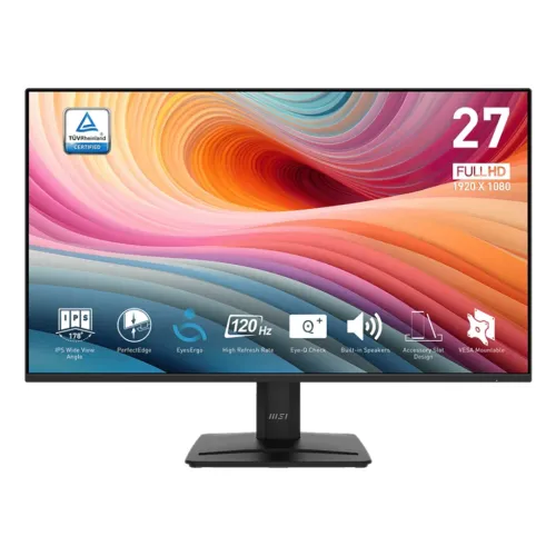 MSI PRO MP275 E2 27 Inch 120Hz IPS FHD Business Monitor Black