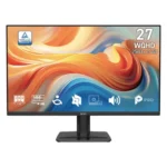 MSI PRO MP275Q E14 27 Inch 144Hz IPS 2K WQHD Business Monitor Black