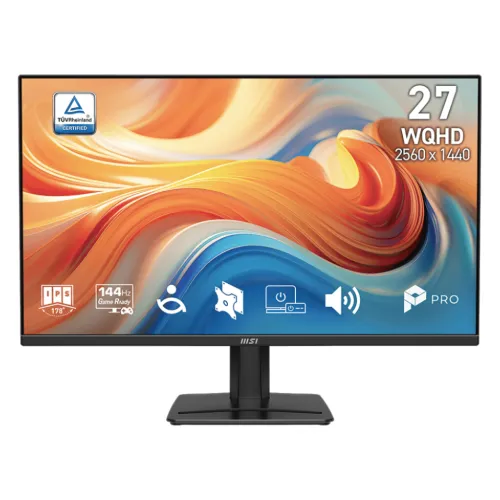 MSI PRO MP275Q E14 27 Inch 144Hz IPS 2K WQHD Business Monitor Black