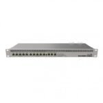 Mikrotik RB1100AHX4 Rackmount 13X Gigabit Ethernet Router Price in BD - Front panel of Mikrotik RB1100AHx4 1U rackmount router with 13 gigabit ports.