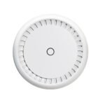 Mikrotik cAP XL ac Dual Band Ceiling & Wall Mounting Access Point Price in BD - White round Mikrotik cAP XL ac ceiling mount access point.
