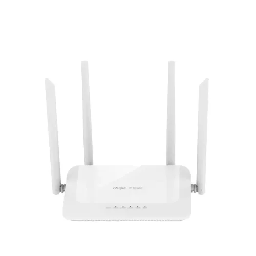 rg-ew1200-500x500 Ruijie RG-EW1200 1200M Dual Band WiFi Router Price in BD - White Ruijie RG-EW1200 dual band mesh router with four high-gain external antennas.