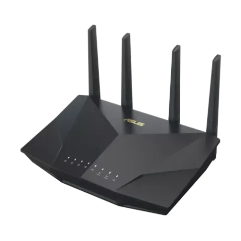 ASUS TUF Gaming AX4200 Dual Band WiFi 6 Gaming Router Price in BD - ASUS TUF AX4200 Wi-Fi 6 gaming router with 4 external antennas and 2.5G port.