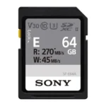 Sony SF-E Series UHS-II SDXC 64GB Memory Card SF-E64
