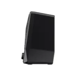 Havit SK768 RGB Stereo USB Speaker Price in BD - Front view of Havit SK768 RGB gaming speakers illuminated on desktop