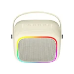Havit SK818BT Mini Portable Karaoke Bluetooth Microphone Wireless RGB Speaker - Image 4
