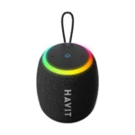 Havit SK829BT RGB Bluetooth Speaker Price in BD - Front view of Havit SK829BT portable wireless speaker with multi-color RGB lighting