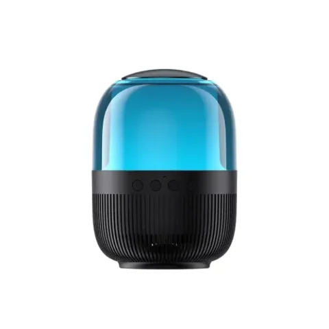 Havit SK889BT Multi-color Ambient Light Bluetooth Speaker Price in BD - Front view of Havit SK889BT speaker illuminated with 360 RGB lighting