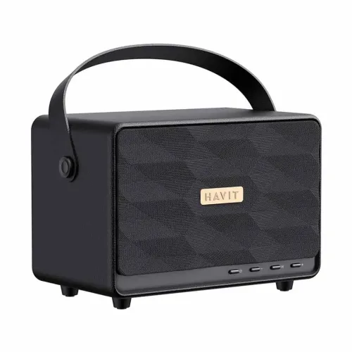 sk907bt-02-500x500 Havit SK907BT Portable Bluetooth Speaker Price in BD - Front view of Havit SK907BT portable wireless bluetooth speaker