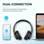 Anker Soundcore Q20i Hybrid ANC Headphones- Black - Image 3